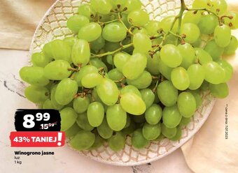 Netto Winogrono jasne luz 1 kg oferta
