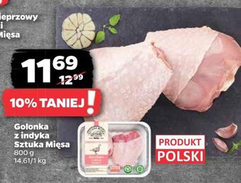 Netto Golonka z indyka Sztuka Mięsa 800 g oferta