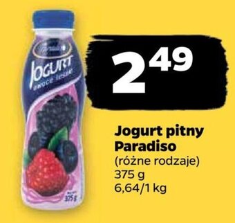 Netto Jogurt pitny Paradiso 375 g oferta