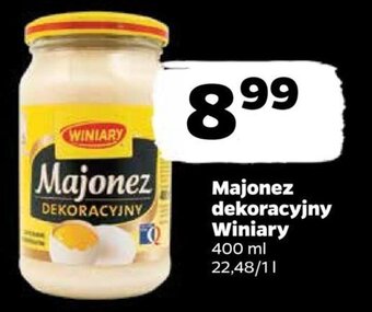 Netto Majonez dekoracyjny Winiary 400 ml oferta