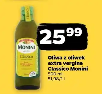 Netto Oliwa z oliwek extra vergine Classico Monini 500 ml oferta