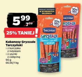 Netto Kabanosy gryzzale tarczyński oferta