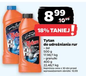 Netto Tytan do udrożniania rur oferta