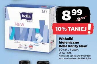 Netto Wkładki higieniczne bella panty new oferta