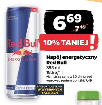 Netto Napój energetyczny red bull oferta