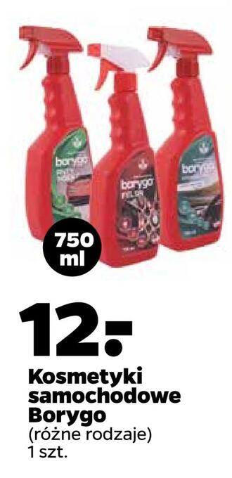 Netto Kosmetyki samochodowe borygo oferta