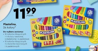 Biedronka Plastelina, 24 kolory oferta