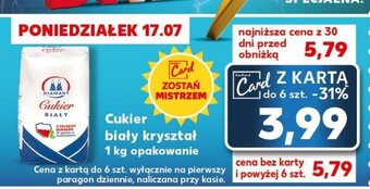 Kaufland Cukier biały kryształ 1kg oferta