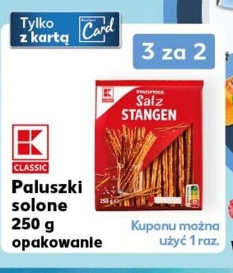 Kaufland Paluszki solone 250 g oferta