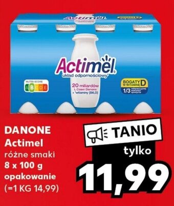 Kaufland DANONE Actimel 8 x 100 g oferta