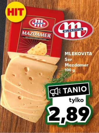 Kaufland MLEKOVITA Ser Mazdamer 100 g oferta