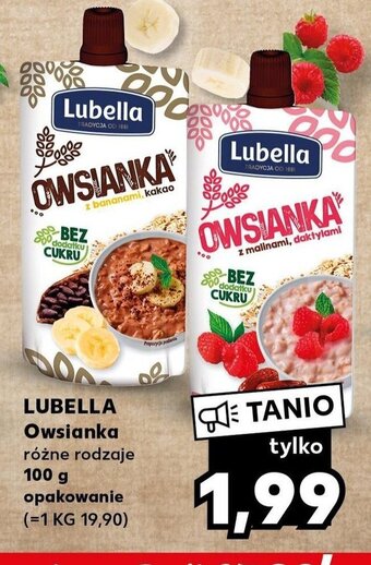 Kaufland LUBELLA Owsianka 100 g oferta