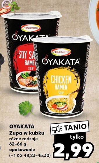 Kaufland OYAKATA Zupa w kubku 62-66 g oferta