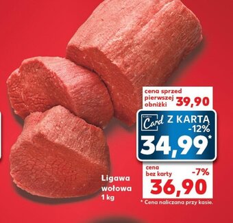 Kaufland Ligawa wołowa 1 kg oferta