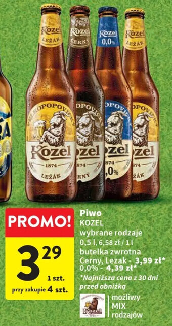 Intermarche Piwo KOZEL 500 ml oferta