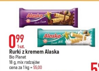 E.Leclerc Rurki z kremem Alaska 18 g oferta