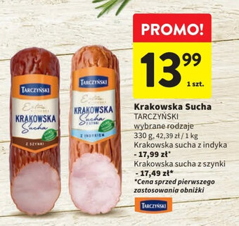 Intermarche Krakowska Sucha TARCZYŃSKI 330 g oferta