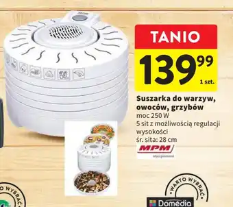 Intermarche Suszarka do warzyw, owoców, grzybów moc 250 W oferta