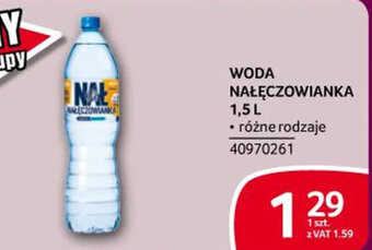 Selgros WODA NAŁĘCZOWIANKA 1,5 L oferta