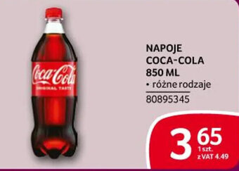 Selgros NAPOJE COCA-COLA 850 ML oferta