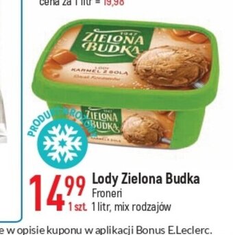 E.Leclerc Lody Zielona Budka 1 l oferta