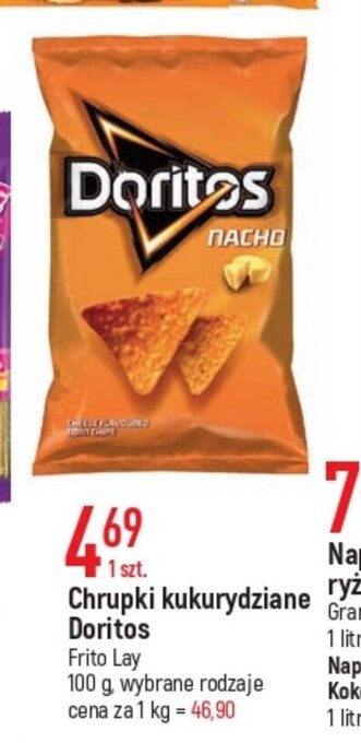 E.Leclerc Chrupki kukurydziane Doritos 100 g oferta