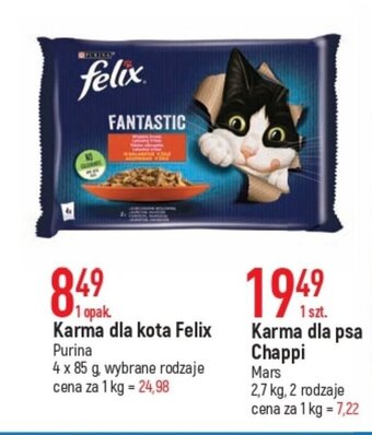 E.Leclerc Karma dla kota Felix 4 x 85 g oferta