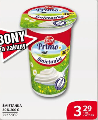 Selgros ŚMIETANKA 30% 200 G oferta