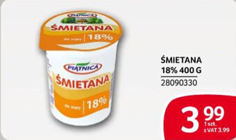 Selgros ŚMIETANA 18% 400 G oferta