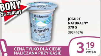 Selgros JOGURT NATURALNY 370 G oferta