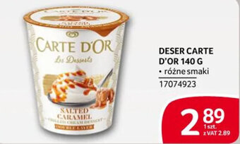 Selgros DESER CARTE D'OR 140 G oferta