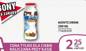 Selgros MONTE DRINK 200 ML oferta