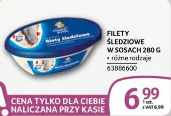 Selgros FILETY ŚLEDZIOWE W SOSACH 280 G oferta
