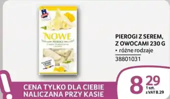 Selgros PIEROGI Z SEREM, Z OWOCAMI 230 G oferta