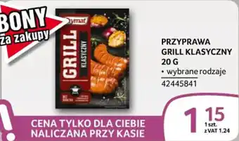 Selgros PRZYPRAWA GRILL KLASYCZNY 20 G oferta