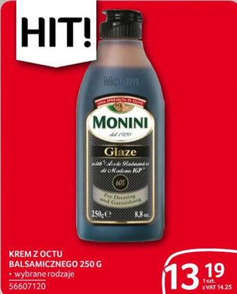 Selgros KREM Z OCTU BALSAMICZNEGO 250 G oferta