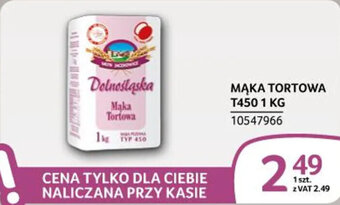 Selgros MĄKA TORTOWA T450 1 KG oferta