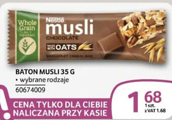 Selgros BATON MUSLI 35 G oferta