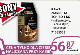 Selgros KAWA ZIARNISTA TCHIBO 1 KG oferta