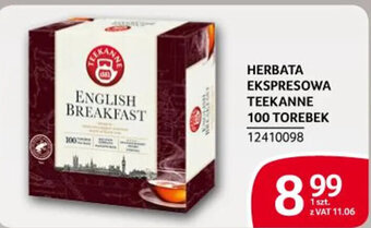 Selgros HERBATA EKSPRESOWA TEEKANNE 100 TOREBEK oferta