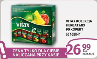 Selgros VITAX KOLEKCJA HERBAT MIX 90 KOPERT oferta