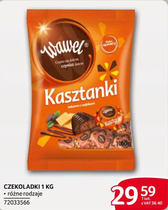 Selgros CZEKOLADKI 1 KG oferta