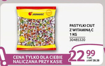 Selgros PASTYLKI CIUT Z WITAMINĄ C 1 KG oferta