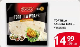 Selgros TORTILLA SANDRA 1440 G oferta