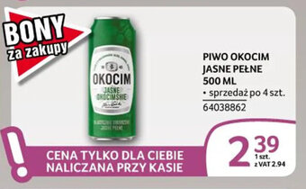 Selgros PIWO OKOCIM JASNE PEŁNE 500 ML oferta