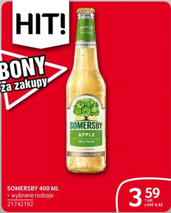 Selgros SOMERSBY 400 ML oferta