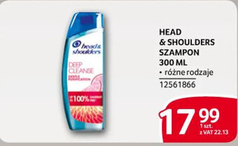 Selgros HEAD & SHOULDERS SZAMPON 300 ML oferta