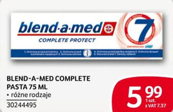 Selgros BLEND-A-MED COMPLETE PASTA 75 ML oferta
