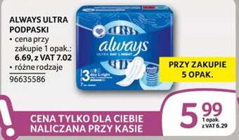Selgros ALWAYS ULTRA PODPASKI oferta