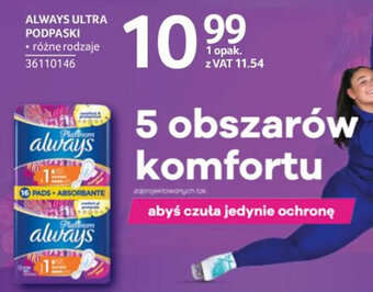 Selgros ALWAYS ULTRA PODPASKI oferta